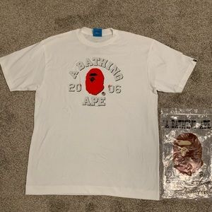 New A Bathing Ape T-Shirt 2006 “Japan” Size L